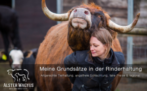 Warum eine Veganerin weiss, was bestes Fleisch bedeutet: Anna Butz und ihre Rinder